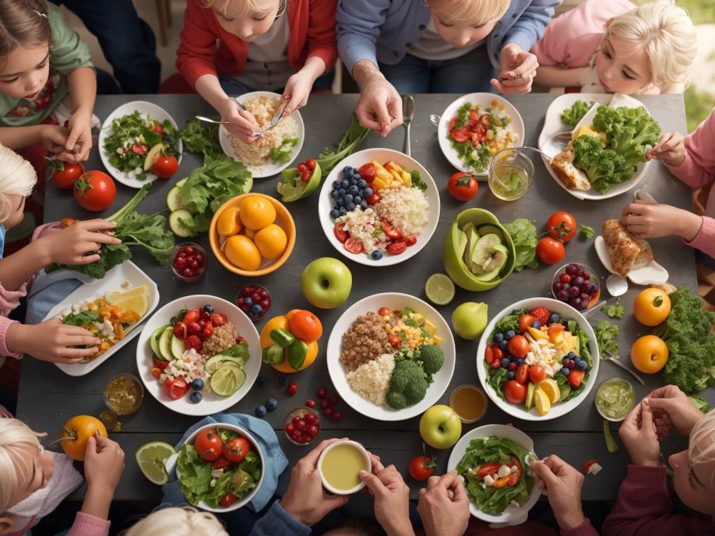 A Importância da Alimentação Saudável em Diferentes Faixas Etárias