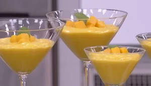Creme de manga com inhame Receitas de verão: 5 opções refrescantes e faceis