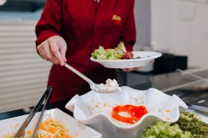 alimentação transportada
