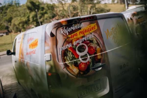alimentação transportada