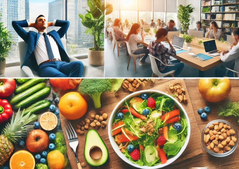 Alimentação saudável no trabalho - A Importância para a Redução do Estresse